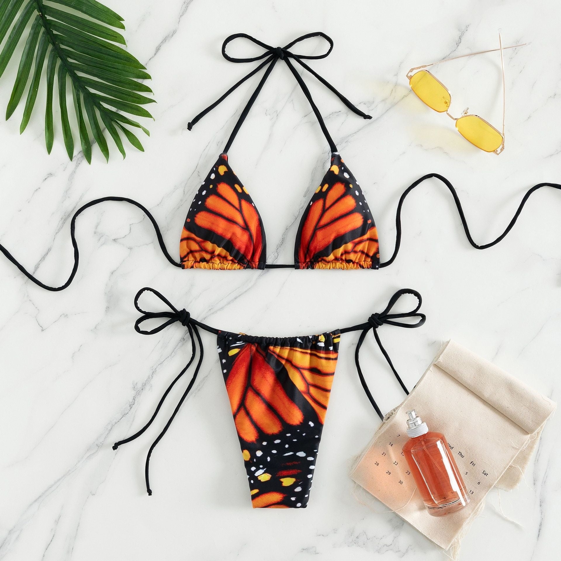 Butterfly Print Bikini
