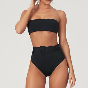 High Waisted Belt Bikini